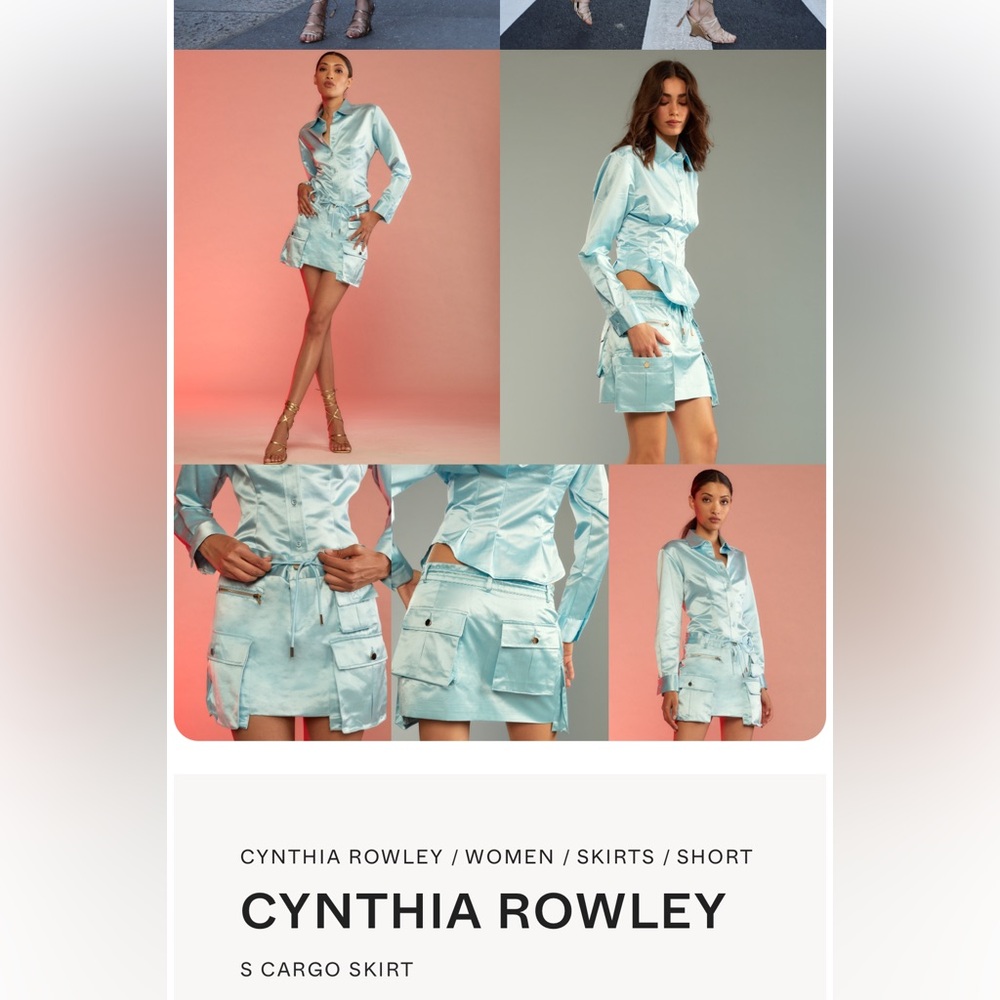 Cynthia Rowley S Cargo Skirt